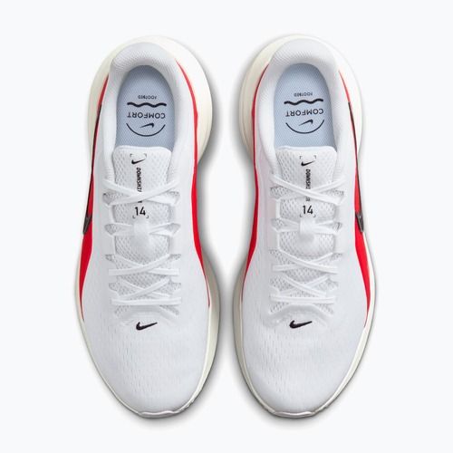 Buty do biegania męskie Nike Downshifter 14 white/summit white/bright crimson/black
