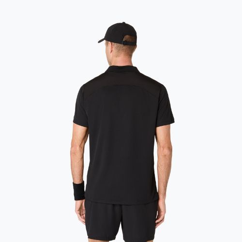 Koszulka polo męska ASICS Court Polo performance black