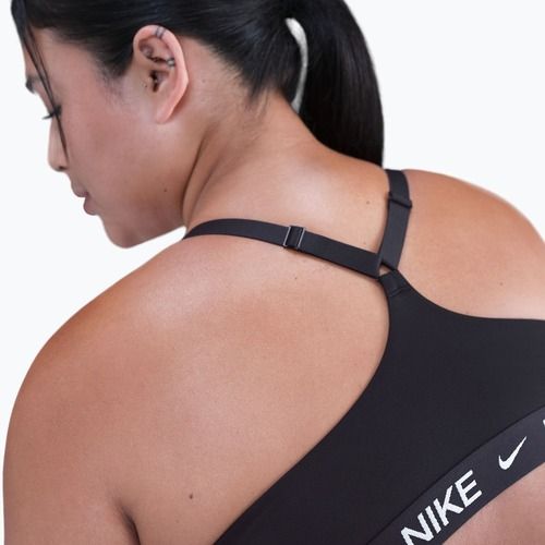 Biustonosz treningowy Nike Indy Light Support Plus Size black/black/white