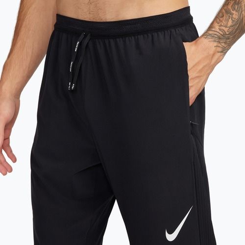 Spodnie do biegania męskie Nike AeroSwift Dri-Fit ADV black/summit white