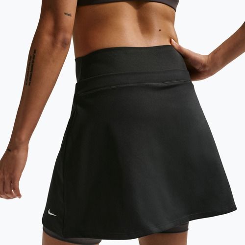 Spódnica tenisowa Nike One Dri-Fit black/thunder grey/white