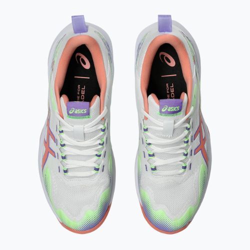 Buty do padla damskie Asics Sonicmash FF W white/guava