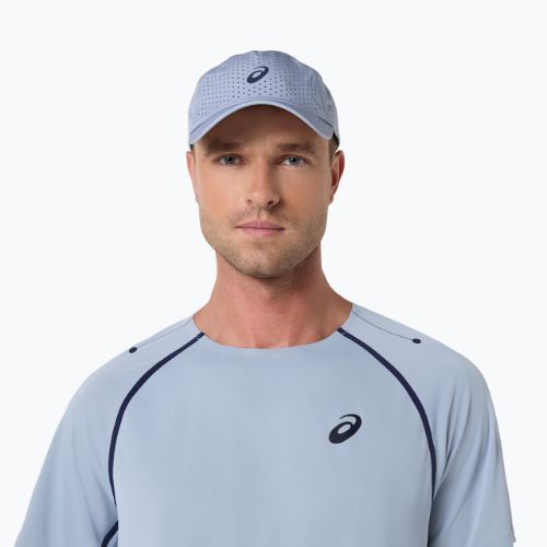 Koszulka tenisowa męska ASICS Match grey/blue