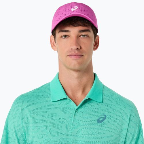 Koszulka tenisowa męska ASICS Match Jacquard Polo aurora green