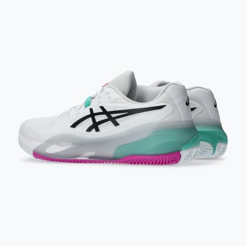 Buty do tenisa męskie ASICS Gel-Resolution X Clay white/aurora green