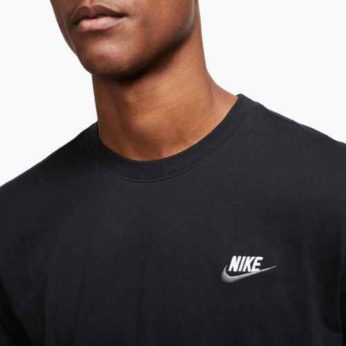 Koszulka męska Nike Sportswear Club black/white/dark grey