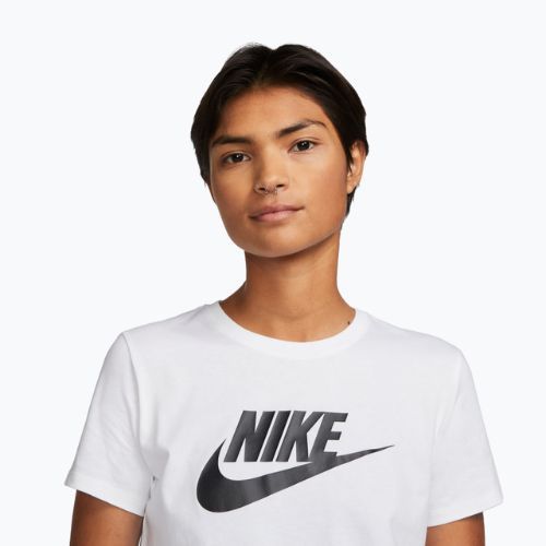 Koszulka damska Nike Sportswear Club Essentials Logo white/black