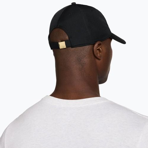Czapka z daszkiem Nike Dri-Fit Club Unstructured Metal Swoosh black/metallic gold
