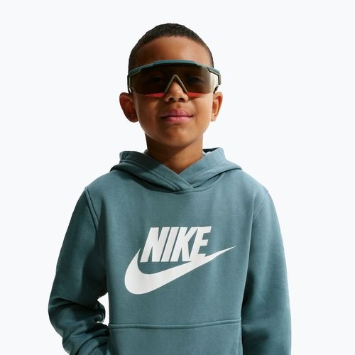 Bluza dziecięca Nike Club Fleece Hoodie mineral slate/white