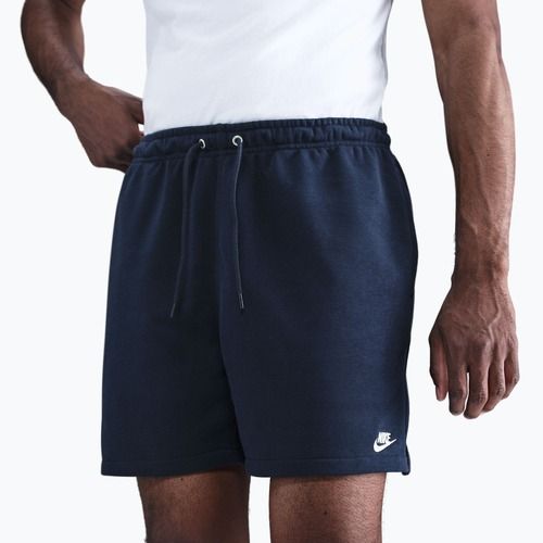 Spodenki męskie Nike Club French Terry Flow obsidian/obsidian/white