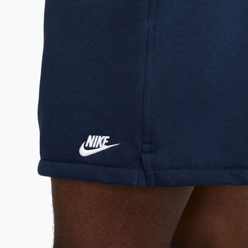 Spodenki męskie Nike Club French Terry Flow obsidian/obsidian/white