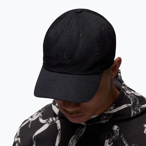 Czapka z daszkiem Jordan Club Unstructured Curved-Bill black/black