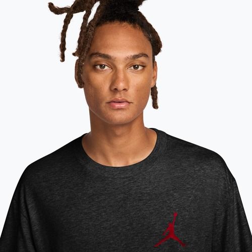 Koszulka męska  Jordan black/gym red