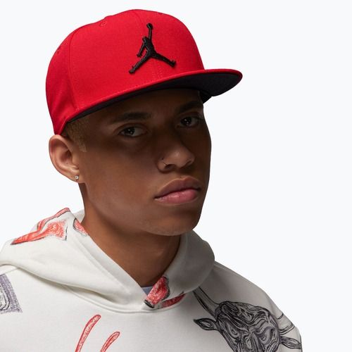 Czapka z daszkiem Jordan Jumpman Pro gym red/black/black