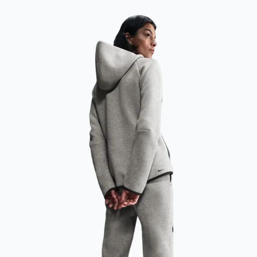 Bluza damska Nike Sportswear Tech Fleece Windrunner dark grey heather/black