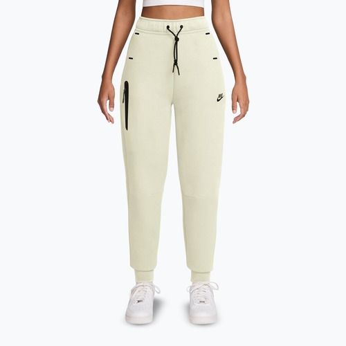 Spodnie damskie Nike Sportswear Tech Fleece Mid-Rise sail/black