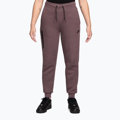 Spodnie damskie Nike Sportswear Tech Fleece Mid-Rise tattoo/black
