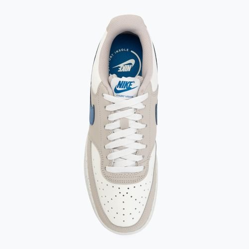 Buty męskie Nike Court Vision Low sail/cream ii/brilliant blue