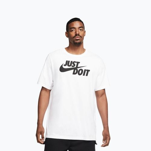 Koszulka męska Nike Sportswear JDI white/black