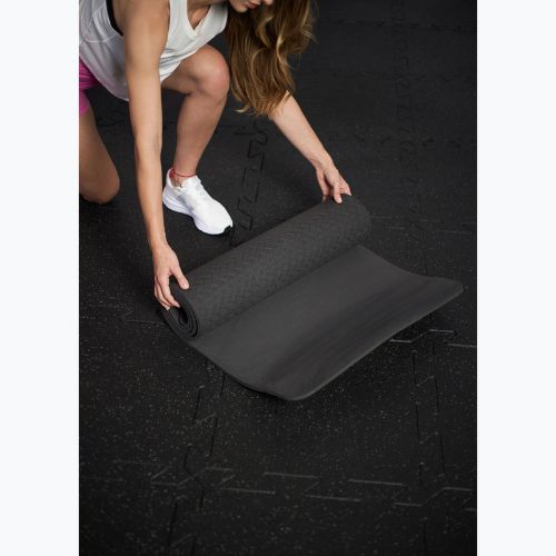 Mata fitness XTREXO comfort 10 mm TXO-B4Z003-BL grafitowy