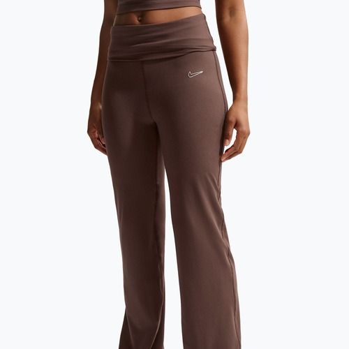 Spodnie damskie Nike Flared light chocolate
