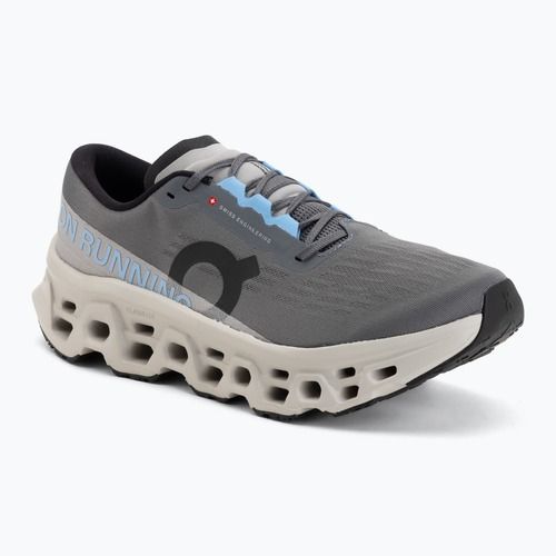 Buty do biegania męskie On Cloudmonster 3 rock/silver