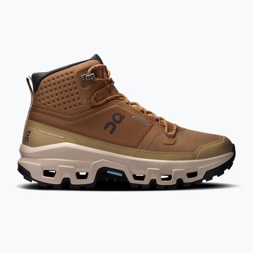 Buty damskie On Cloudrock Mid Waterproof sphinx/sand