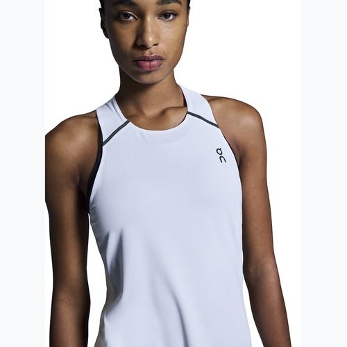 Koszulka do biegania damska On Performance Tank white/silver