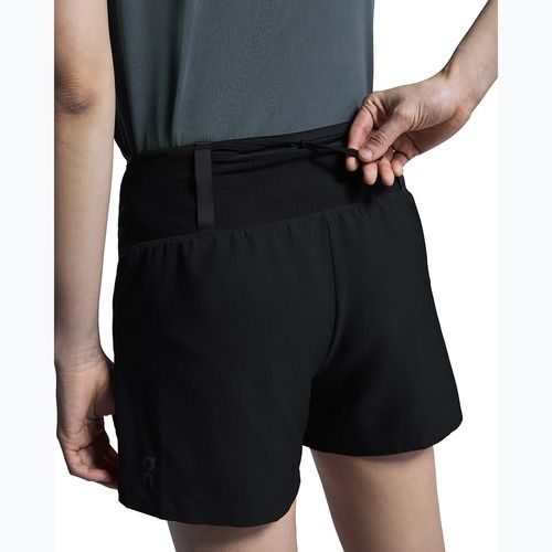 Spodenki do biegania damskie On Trail black