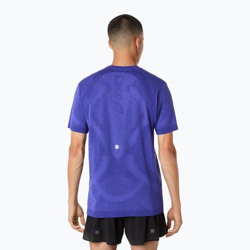Longsleeve do biegania męski ASICS Road Seamless cobalt burst/eggplant