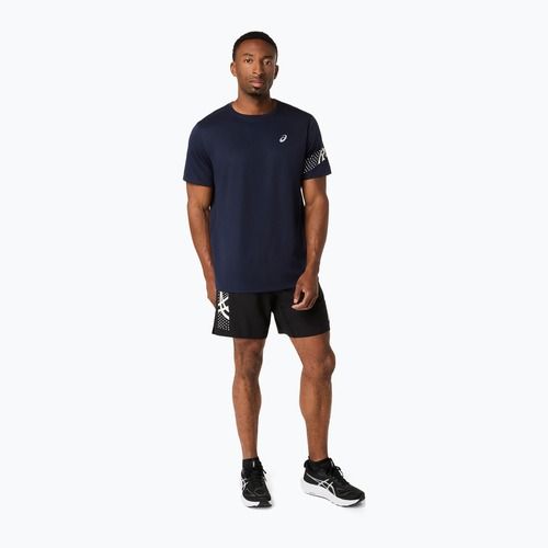 Koszulka do biegania męska ASICS Icon midnight/cream