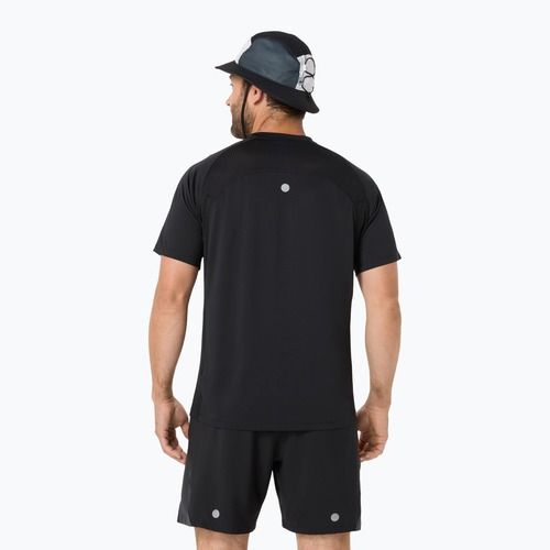 Koszulka do biegania męska ASICS Road Fade performance black/cream