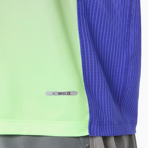 Koszulka do biegania męska ASICS Road Fade Singlet cobalt burst/illuminate green