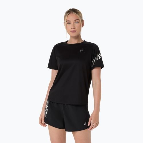 Koszulka do biegania damska ASICS Icon performance black
