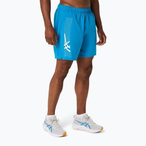 Spodenki do biegania męskie ASICS Icon 7IN aegean blue/cream