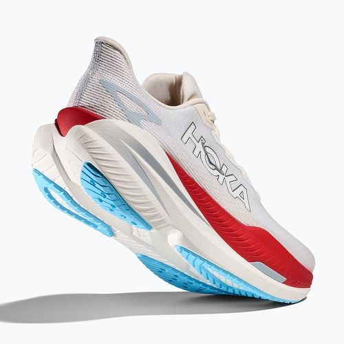 Buty do biegania męskie HOKA Mach X 3 white/alabaster