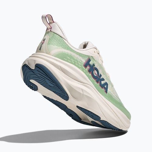 Buty do biegania damskie HOKA Skyflow alabaster/vintage green