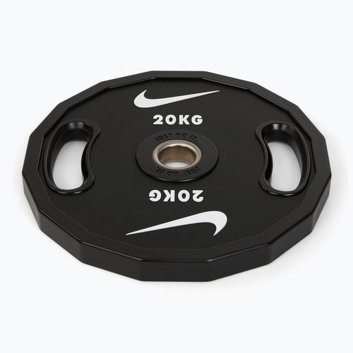 Obciążenie bumperowe Nike Strength Pro Urethane Plates 20 kg black/white