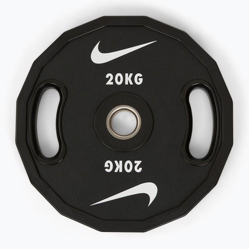 Obciążenie bumperowe Nike Strength Pro Urethane Plates 20 kg black/white