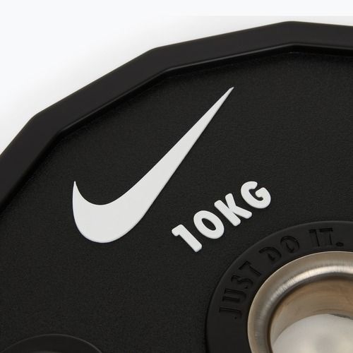 Obciążenie bumperowe Nike Strength Pro Urethane Plates 10 kg black/white