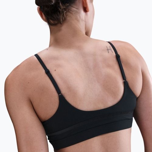 Biustonosz treningowy Nike One Light-Support black/white