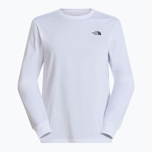 Longsleeve trekkingowy męski The North Face Evolution Simple Dome Regular tnf white