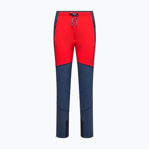 Spodnie trekkingowe męskie La Sportiva Aequilibrium mountain red/night sky