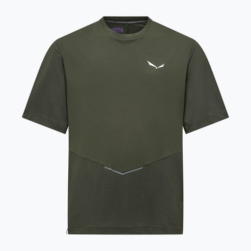 Koszulka męska Salewa Pedroc Dry Hyb dark olive