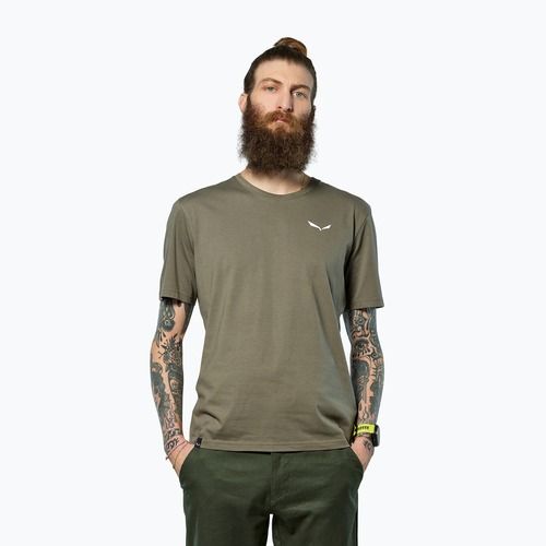 Koszulka męska Salewa Eagle Vocab faded green