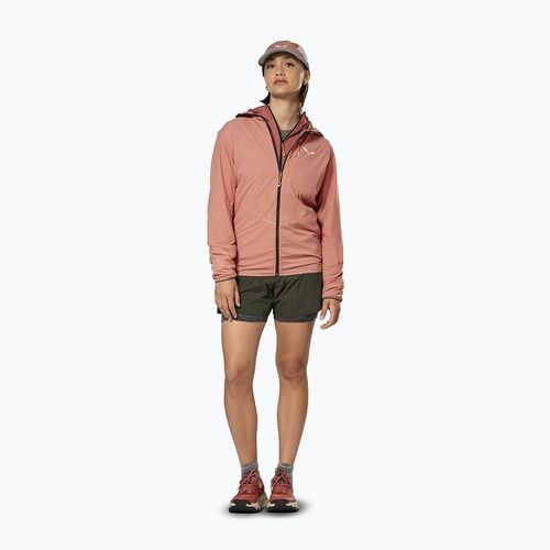 Kurtka przeciwwiatrowa damska Salewa Pedroc Wind HD Light desert pink