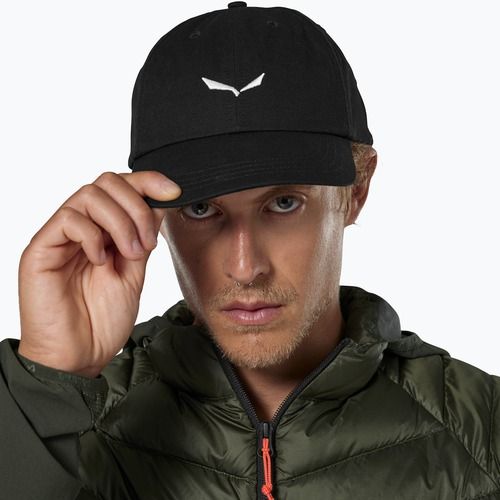 Czapka z daszkiem Salewa Eagle Logo black out