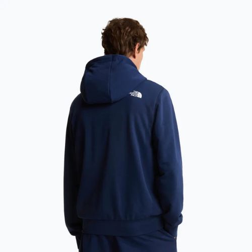 Bluza męska The North Face Simple Dome Light Regular Full Zip Hooded summit navy