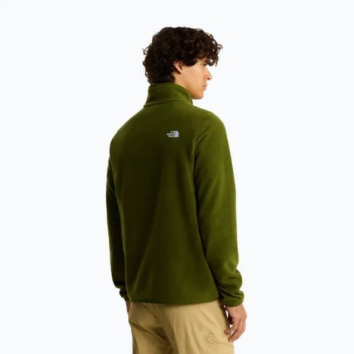 Bluza męska The North Face Glacier Fleece 1/4 Zip woodland green