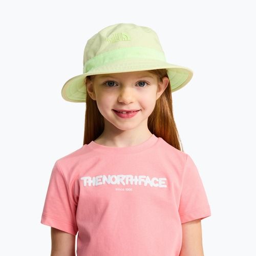 Kapelusz dziecięcy The North Face Kids Class V Rev Bucket lemon mist logo weather topo phantom print